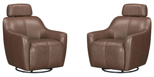 Miles - Swivel Gliding Accent Chair