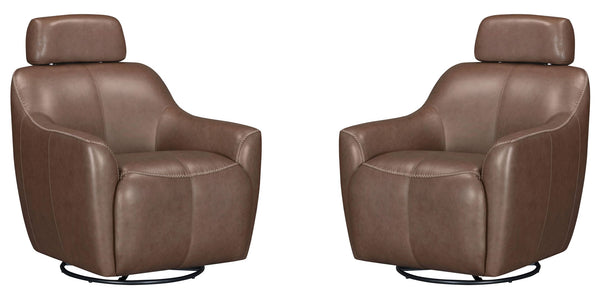 Miles - Swivel Gliding Accent Chair