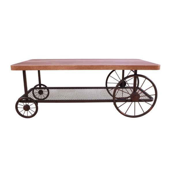 Francie - Coffee Table - Oak & Antique Gray