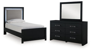 Maeling - Upholstered Panel Bedroom Set