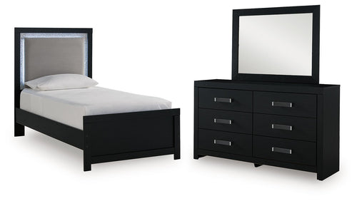 Maeling - Upholstered Panel Bedroom Set