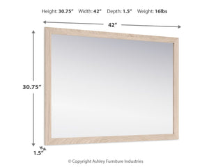 Cadmori - Bedroom Mirror - Tan