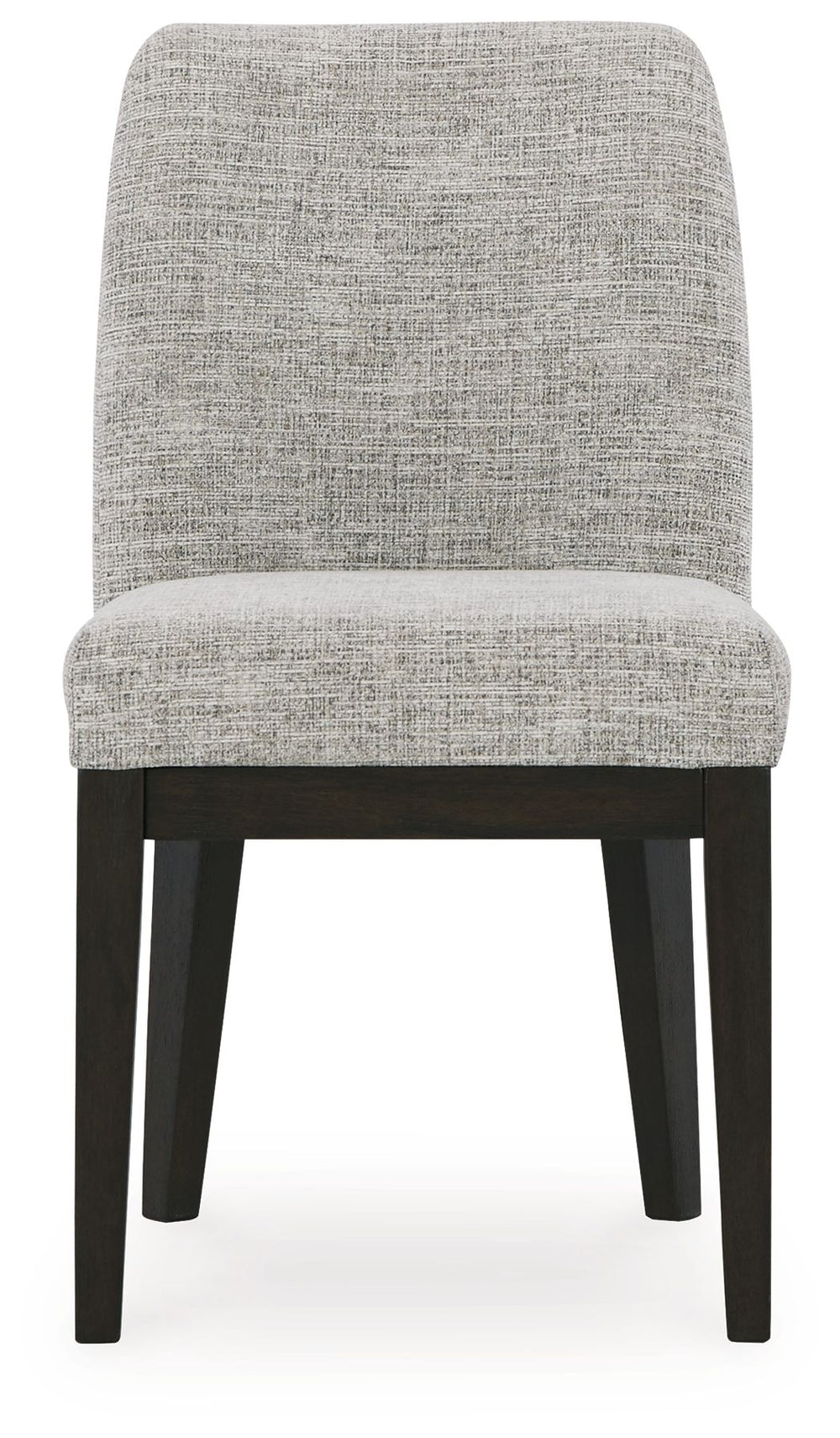 Burkhaus - Dining UPH Side Chair (Set of 2) - Beige / Dark Brown