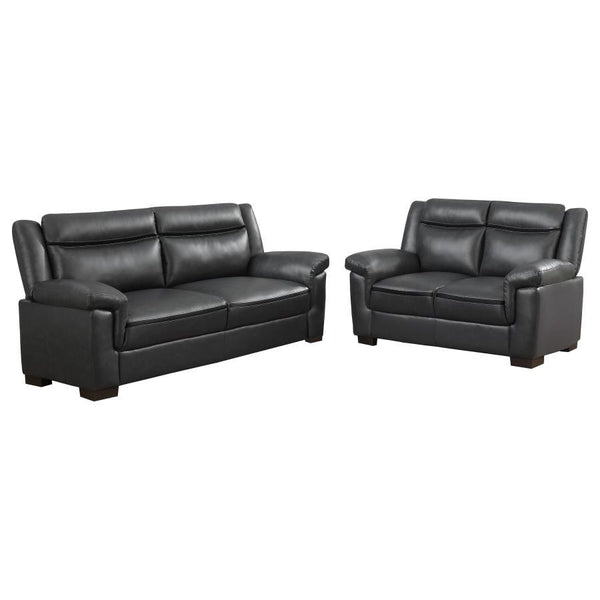 Arabella - Upholstered Padded Arm Sofa Set