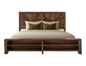 Praga - Bed Dark Brown