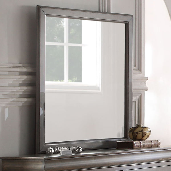Louis Philippe - Accent Mirror Antique Gray