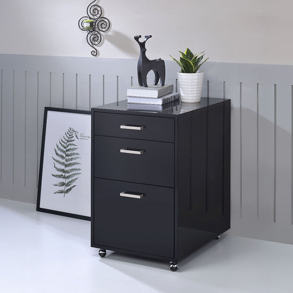 Coleen - File Cabinet Black