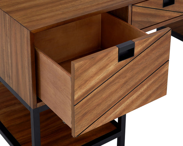 Astoria - Desk - Light Brown