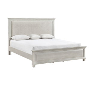 Silver Sands - Upholstered Bed Gray
