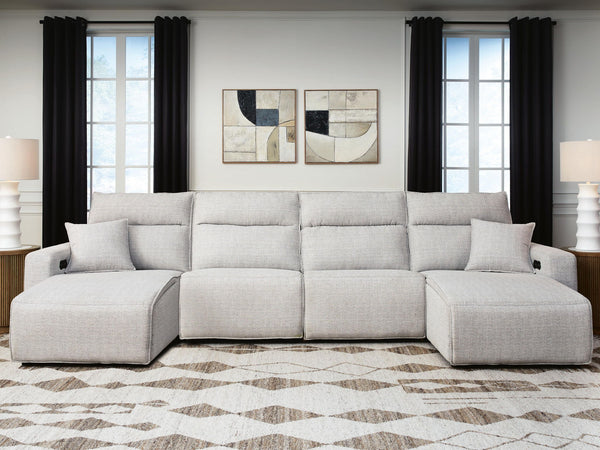 Modmax II - Reclining Sectional - Stone