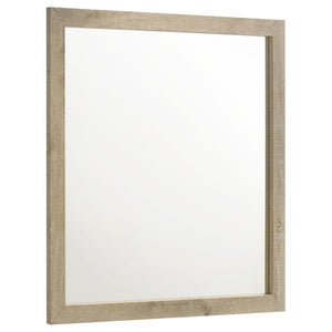 Oakglen - Dresser Mirror - Weathered Oak
