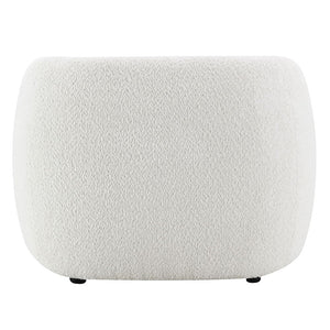 Lucifer - Chair - White Shimmer Chenille