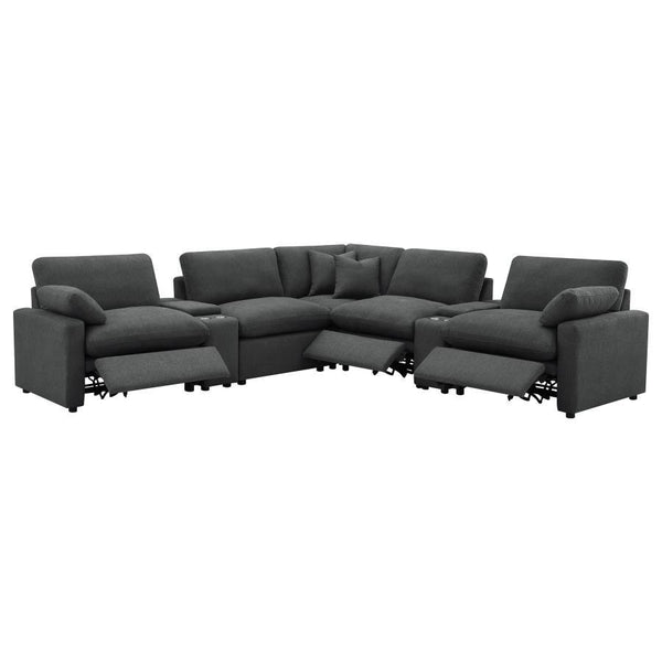 Collins - 7-Piece Modular Power Reclining Sectional