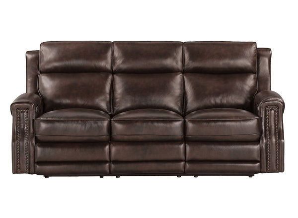 Hensley - Power Sofa Smooth Espresso