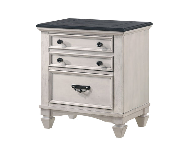 Sawyer - Accent Nightstand - Antique White
