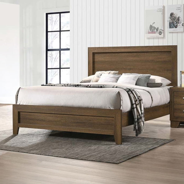 Miquell - Bed Oak King