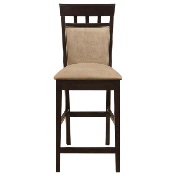 Gabriel - Closed Back Counter Chair (Set of 2) - Cappuccino