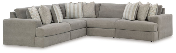 Avaliyah - Sectional Dark Gray 5 Pc. Sectional