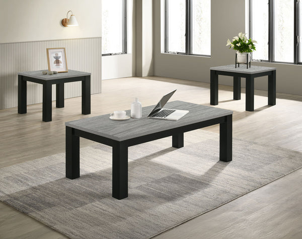 Theo - 3 Piece Cocktail Set - Gray