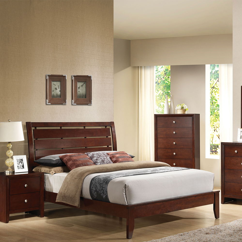 Ilana - Bed Brown Cherry King