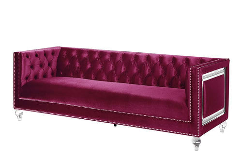 Heibero - Sofa Burgundy