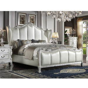 Dresden II - Bed Bone White California King