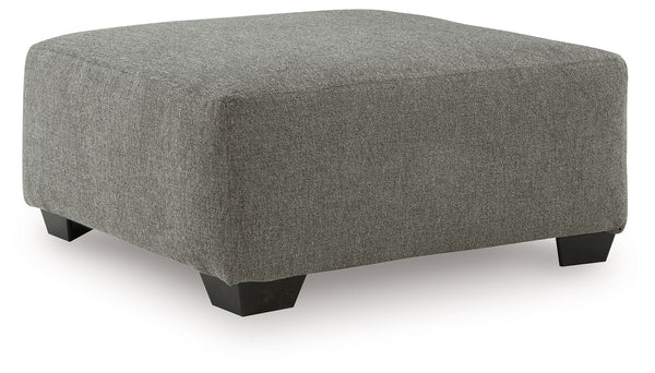 Clarington - Oversized Accent Ottoman - Greystone
