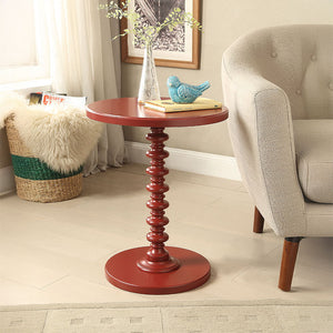 Acton - Accent Table Red