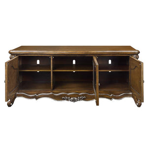 Latisha - TV Stand - Antique Oak Finish