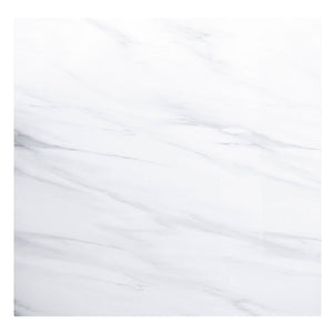 Yabeina - Square Dining Table - Marble Top Top & Gray Oak