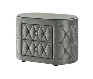 Voltare - Nightstand - Gray