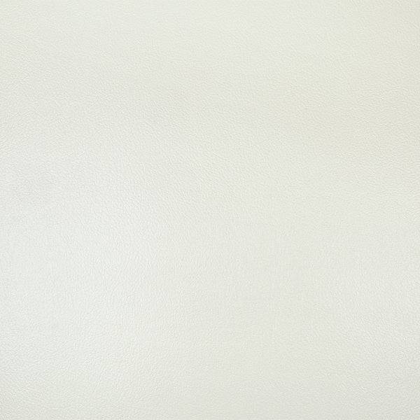 Adara - Sofa With 7 Pillows - Pearl White Synthetic Leather & Antique White