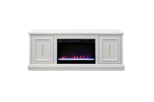Jordan - Fireplace TV Stand