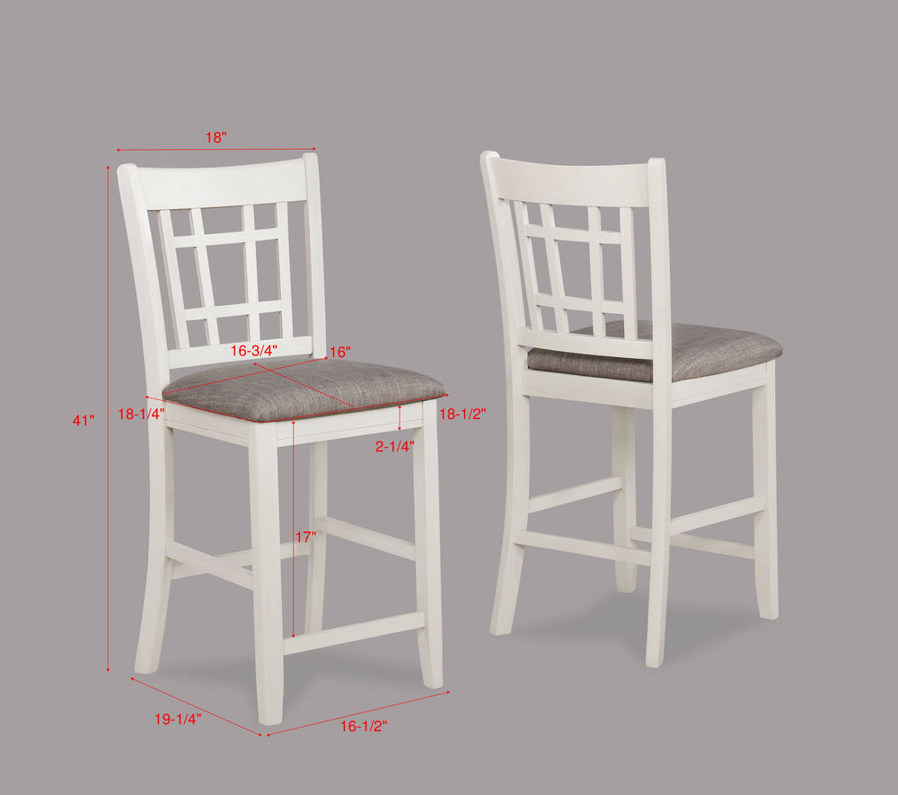 Hartwell - Counter Height Chair (Set of 2) - White