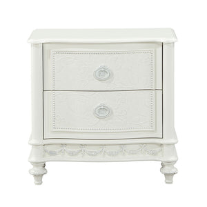 Dorothy - Nightstand With 2 Drawers - Ivory