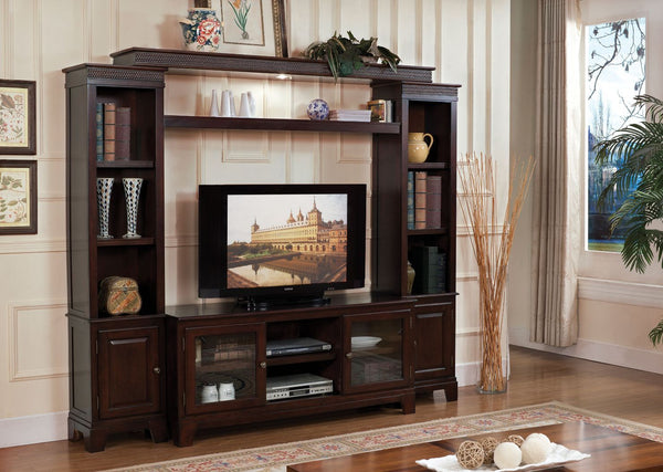 Halden - Entertainment Center - Merlot