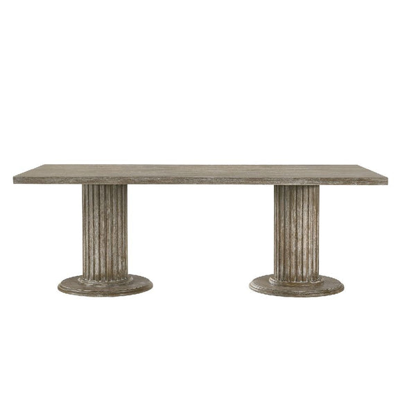Gabrian - 31" Dining Table - Reclaimed Gray