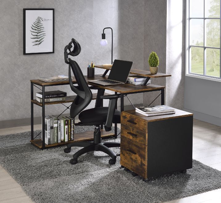 Drebo - Writing Desk Dark Brown