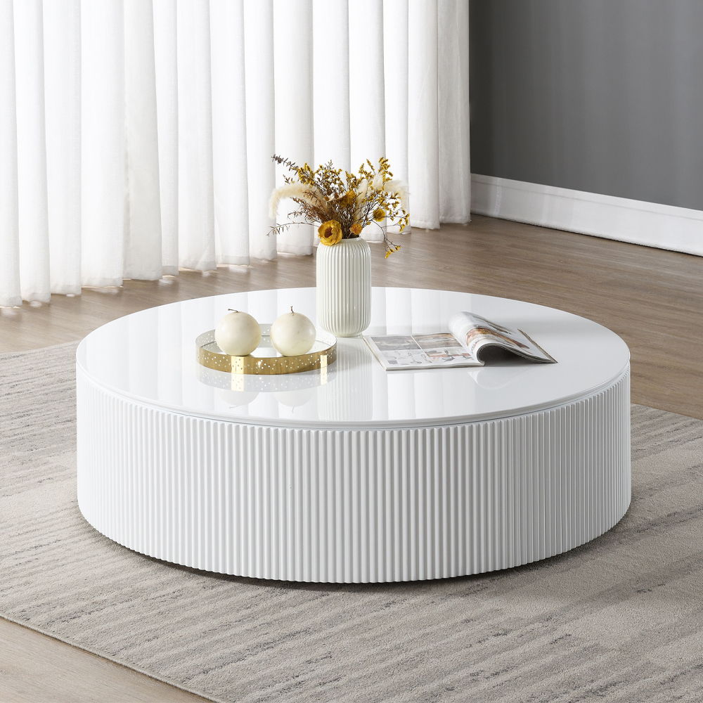 Dyllan - Table White High Gloss Coffee Tables