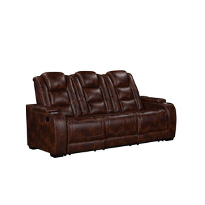 Chester - Reclining Sofa Dark Brown Manual Reclining