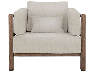 Roots - Fabric Armchair - Talawa / Beige
