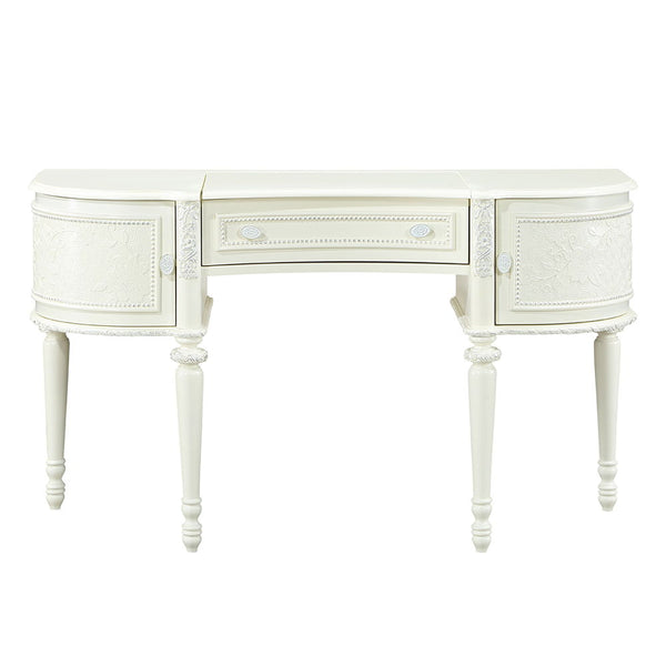 Dorothy - Vanity Desk & Mirror - Ivory