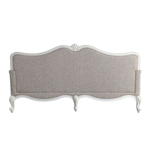 Ciddrenar - Sofa - Fabric & White Finish