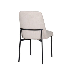 Erik - Side Chair With Black Metal Frame (Set of 2)