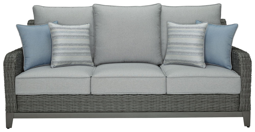 Elite Park - Gray - Sofa with Cushion