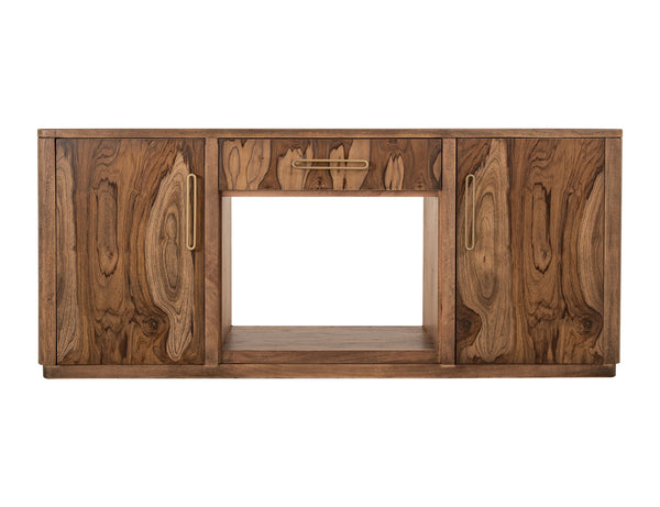 Balam - TV Stand With 1 Drawer & 2 Door - Light Brown