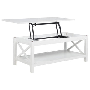 Skyview - 44" Rectangular Lift Top Coffee Table - White