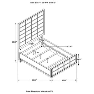 Durango - Wood Panel Bed