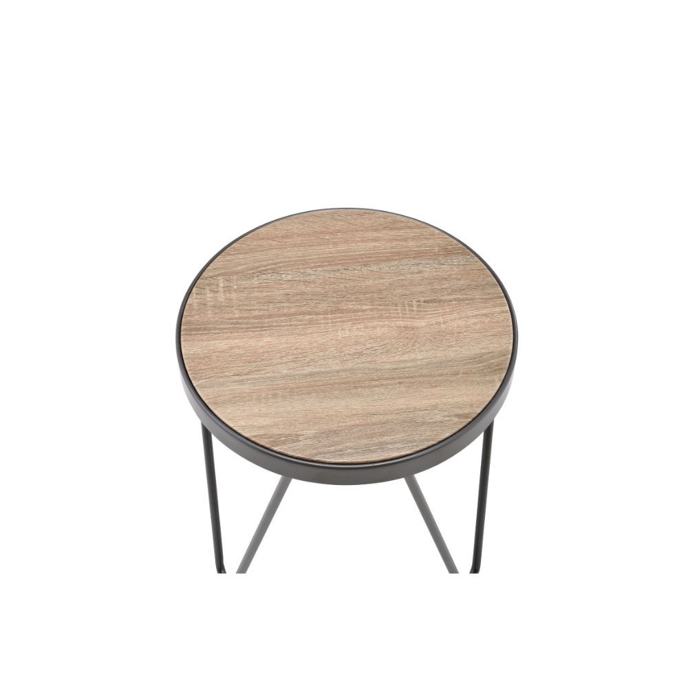 Bage - End Table Weathered Gray