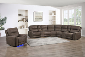 Gaia - Auto Glider Recliner With Power Headrest & Footrest